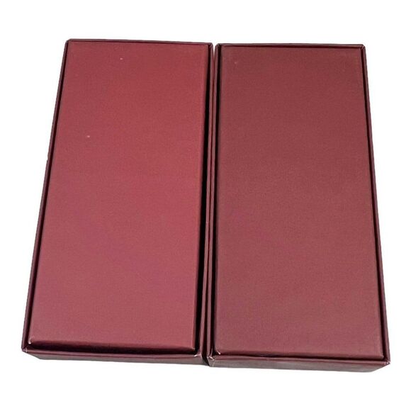 Lot Of 2 Piquadro Italy Empty Pen Box 3” X 6.25” Gift Set Hard Case Storage - Picture 4 of 8